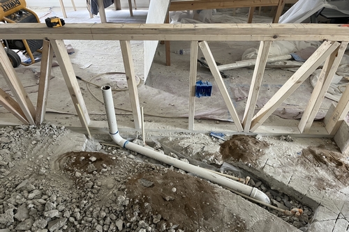 A complete home remodel project