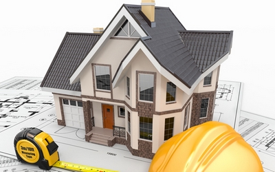 A newly built custom home