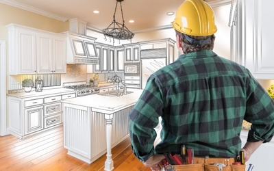 A beautifully renovated kitchen